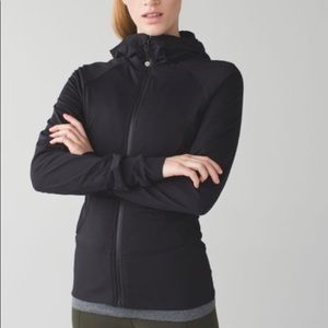 EUC Lululemon In Flux Black hoodie - sz 4